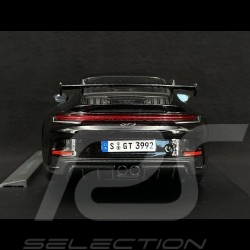 Porsche 911 GT3 type 992 2022 Noir Intense métallisé 1/18 Maisto 36458BK