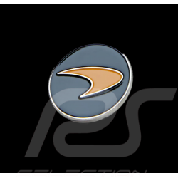 McLaren Badge F1 Team pin's kreisförmiges Speedmark-Logo  Schwarz 2025
