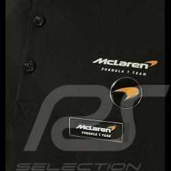Badge McLaren F1 Team pin's Logo Speedmark Circulaire Noir / Orange Papaya 2025