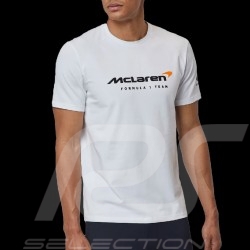 T-shirt McLaren F1 Team Fanwear Essential Blanc - homme