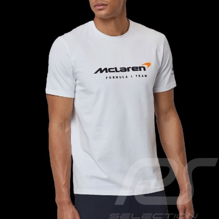 T-shirt McLaren Team Fanwear Essential White - men