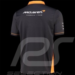 Polo-Shirt McLaren F1 Team Norris Papaya Orange / Anthrazitgrau TM0824 - herren