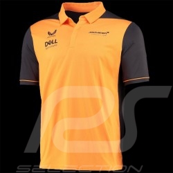Polo McLaren F1 Team Norris Orange Papaya / Gris Anthracite TM0824 - homme