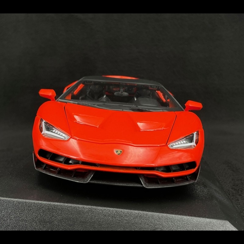 Lamborghini Centenario 2017 Orange Arancio Argos 118 Maisto 31386