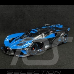 Bugatti Bolide W16 2021 Frankreich Blau / Schwarz 1/18 Bburago 11047B