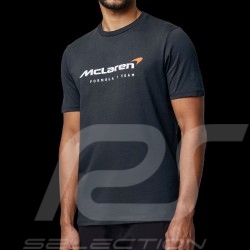 T-shirt McLaren F1 Team Norris Piastri Core Essential Gris Phantom - homme