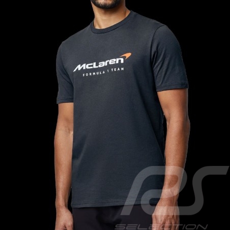 T-shirt McLaren F1 Team Norris Piastri Core Essential Phantomgrau - Herren