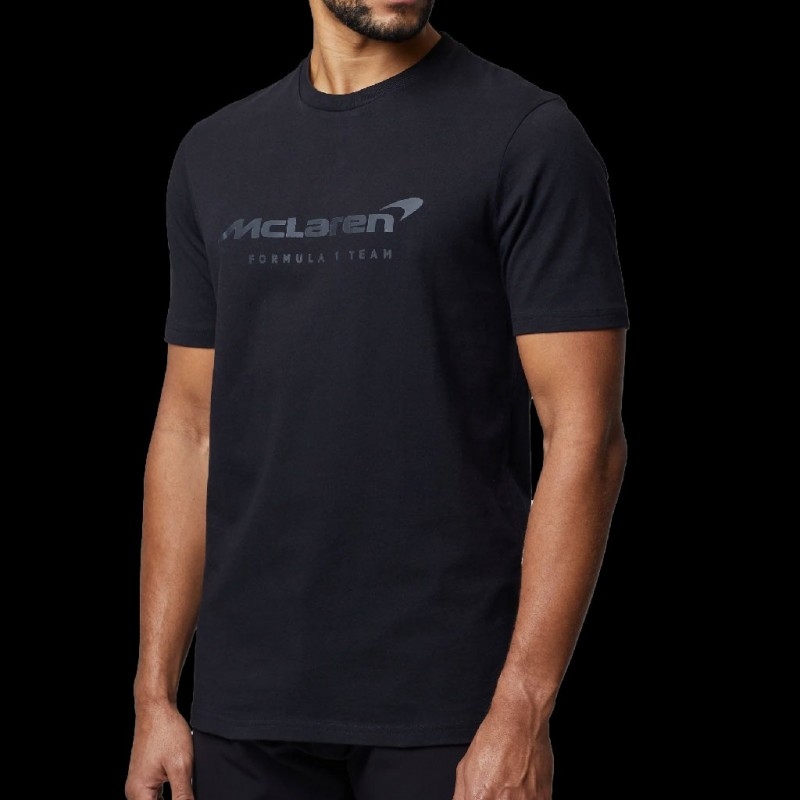 T-shirt Enfant Lando Norris F1 – 100% Coton Noir – Pour Fans De Formule 1 – Tailles 3-12 Ans – Confortable Et Facile D’entretien