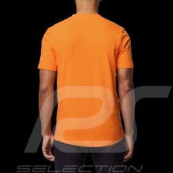 T-shirt McLaren F1 Team Norris Piastri Core Essential Papaya Orange - men