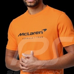 T-shirt McLaren F1 Team Norris Piastri Core Essential Papaya Orange - Herren