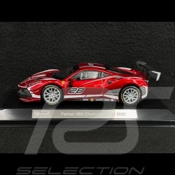 Ferrari 488 Challenge Evo Racing 2020 Rouge Rosso Corsa 1/43 Bburago 36309