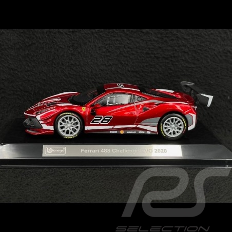 Ferrari 488 Challenge Evo Racing 2020 Rot Rosso Corsa 1/43 Bburago 36309