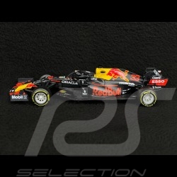Max Verstappen Red Bull Honda Racing RB16B n°33 Vainqueur Championnat du Monde 2021 1/43 Bburago 38055V