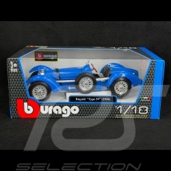 Bugatti Type 59 1934 Frankreich Blau 1/18 Bburago 12062