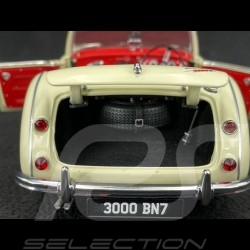 Austin Healey 3000 Mk 1 1960 type BN7 Blanc Anglais 1/18 Kyosho KYO8149EW