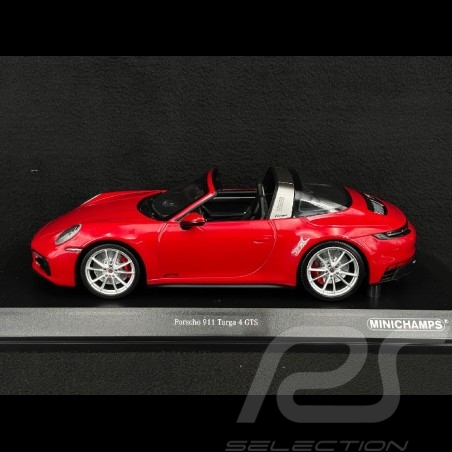 Porsche 911 Targa 4 GTS 2021 Type 992 Carmine red 1/18 Minichamps 155061062