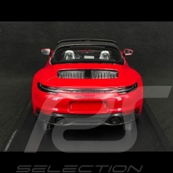 Porsche 911 Targa 4 GTS 2021 Type 992 Rouge Carmin 1/18 Minichamps 155061062