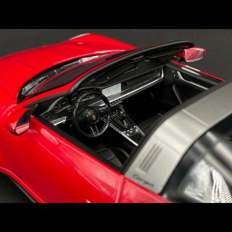 MINICHAMPS 1/18 PORSCHE 911 992 Targa 4 GTS Spider 2021 Rouge Rubis 155061066 EUR 273,17