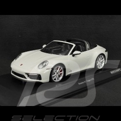 Porsche 911 Targa 4 GTS 2021 type 992 Crayon Grey 1/18 Minichamps 155061064