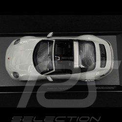 Porsche 911 Targa 4 GTS 2021 type 992 Gris Craie 1/18 Minichamps 155061064