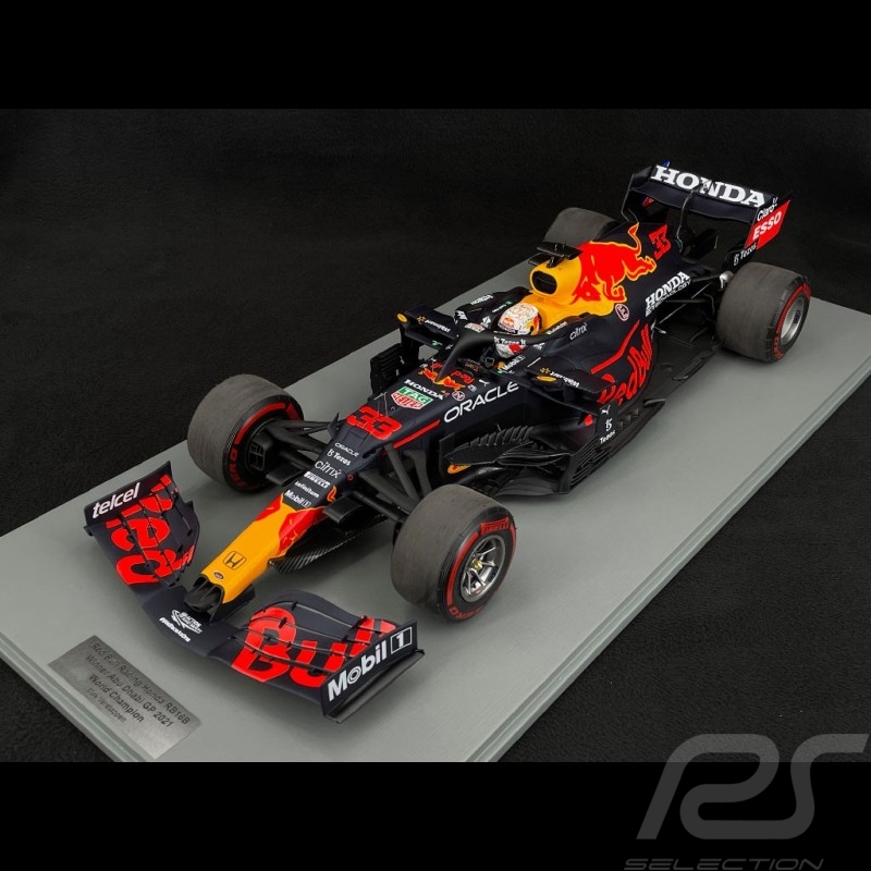 Max Verstappen Red Bull Racing RB16B n° 33 Winner F1 GP Abu Dhabi 2021 Yas  Marina 1/12 Spark 12S032