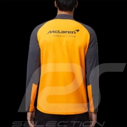 Pull McLaren F1 Team Norris Piastri Orange Papaya / Gris Anthracite TM0880 - homme