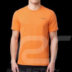 T-shirt McLaren F1 Team Norris Piastri Core Essentials Emblem Papaya Orange - men