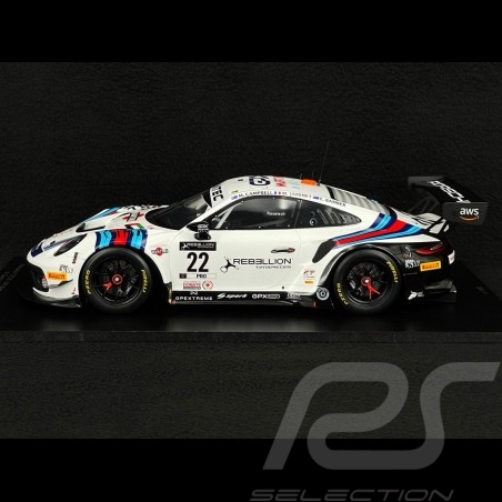 Porsche 911 GT3 R n° 22 24h Spa 2021 GPX Martini Racing 1/18 Spark 18SB038
