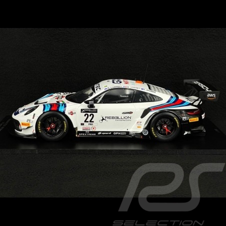 Porsche 911 GT3 R Nr 22 24h Spa 2021 GPX Martini Racing 1/18 Spark 18SB038