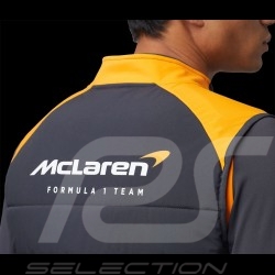 Veste McLaren F1 Team Norris Piastri sans manches Gris Anthracite / Orange Papaya TM0825 - homme