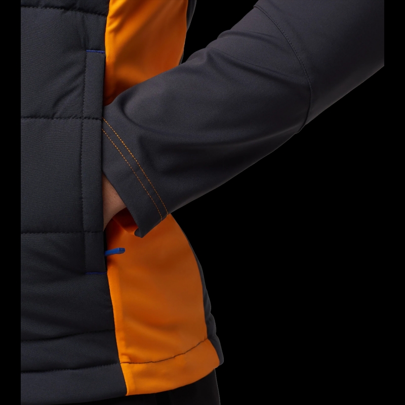 Veste McLaren F1 Team Norris Piastri sans manches Gris Anthracite / Orange Papaya TM0825 - homme