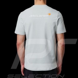 T-shirt McLaren F1 Team Norris Piastri Core Essentials Emblem Storm grey - men