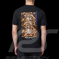 T-shirt McLaren F1 Team Norris Piastri Dynamic Pack Noir - homme
