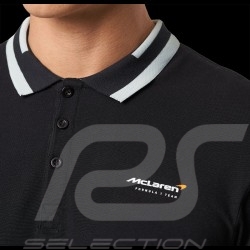 Polo-Shirt McLaren F1 Team Norris Piastri Monaco Scwharz TM1465 - herren