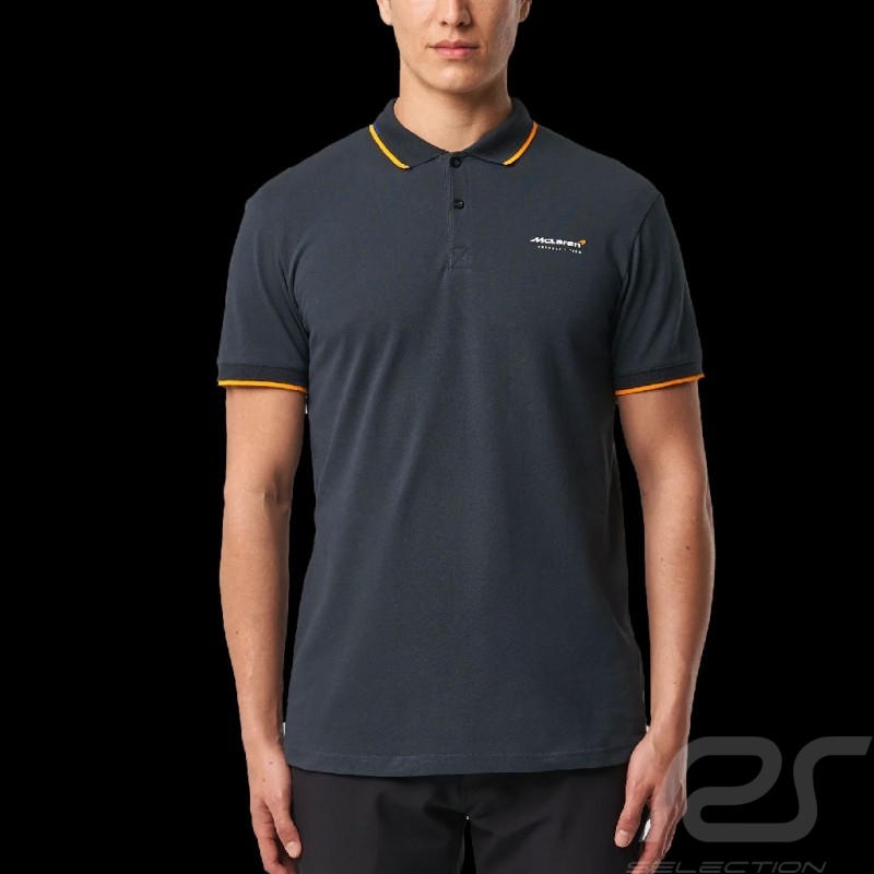 Polo McLaren F1 Team Norris Piastri Core Essentials Phantomgrau - Herren
