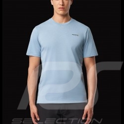 T-shirt McLaren F1 Team Norris Piastri Monaco Slogan Bleu Clair TM1455 - homme