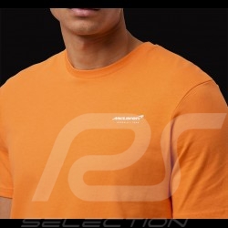 T-shirt McLaren F1 Team Norris Piastri Monaco Slogan Papaya Orange TM1465 - men