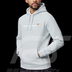 Veste McLaren F1 Team Norris Piastri Hoodie Core Essentials Gris Orage - homme