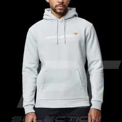 Veste McLaren F1 Team Norris Piastri Hoodie Core Essentials Gris Orage - homme