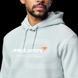 Veste McLaren F1 Team Norris Piastri Hoodie Core Essentials Gris Orage - homme