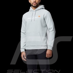 Veste McLaren F1 Team Norris Piastri Hoodie Core Essentials Gris Orage - homme