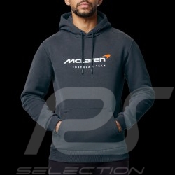 Veste McLaren F1 Team Norris Piastri Hoodie Core Essentials Gris Phantom - homme
