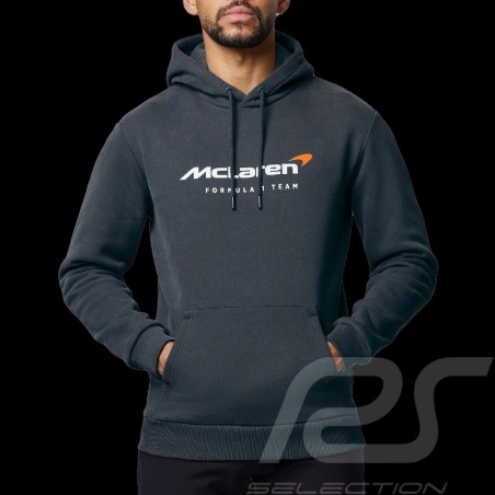 Veste McLaren F1 Team Norris Piastri Hoodie Core Essentials Gris Phantom - homme