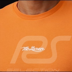 T-shirt McLaren F1 Lando Norris n°4 Pilote Monaco Papaya Orange TM1463 - men