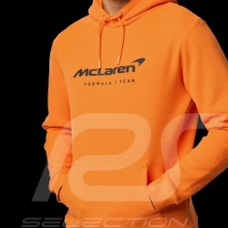 Veste McLaren F1 Team Norris Piastri Hoodie Core Essentials Orange Papaya - homme
