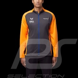 McLaren jacket F1 Team Norris Piastri Teamwear Replica Grey / Orange - men