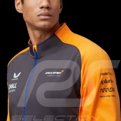Veste McLaren F1 Team Norris Piastri Teamwear Replica Gris / Orange - homme