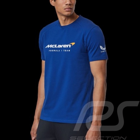T-shirt McLaren F1 Team Fanwear Essential Bleu Vega - homme