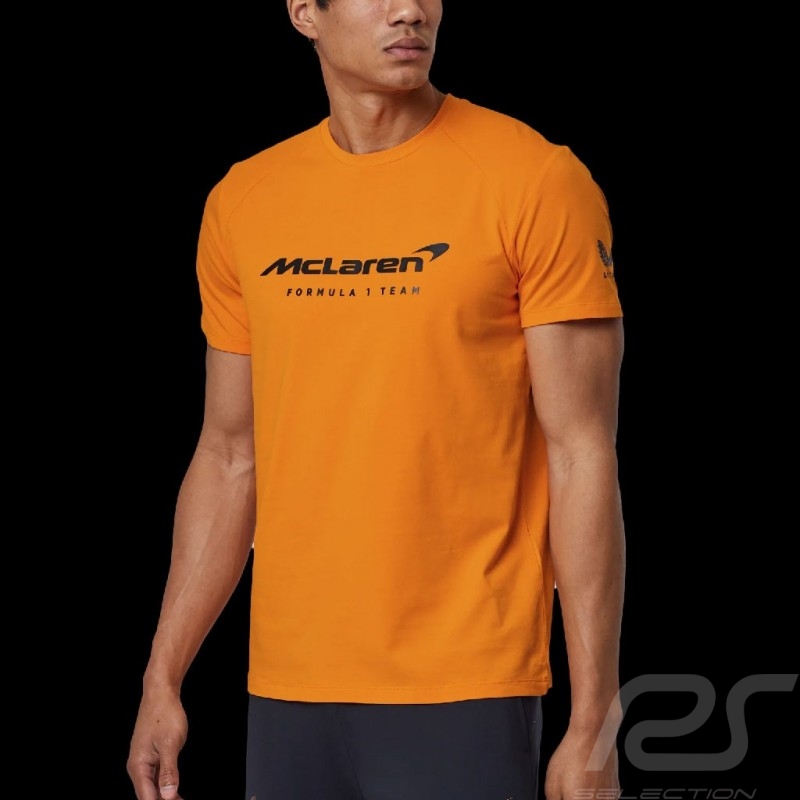 T-shirt McLaren F1 Team Fanwear Essential Orange Papaya - homme