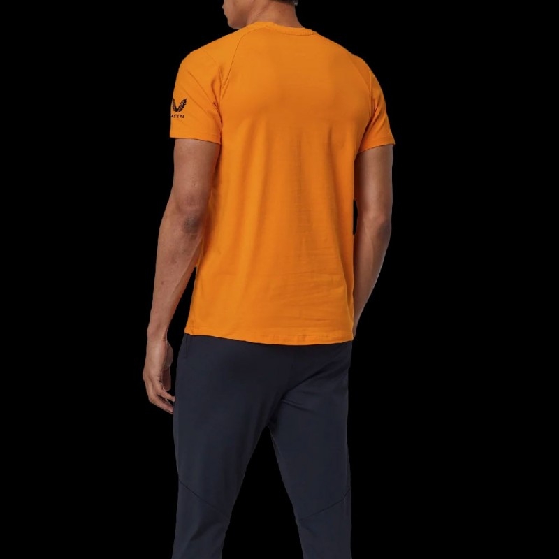 T-shirt McLaren F1 Officiel - Orange Et Noir - Homme Taille L